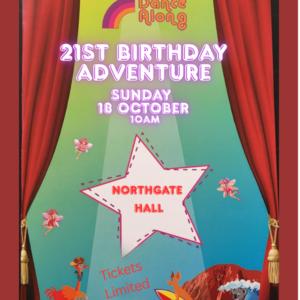 DanceAlong 21st Birthday Adventure Sun 18 Oct 10am
